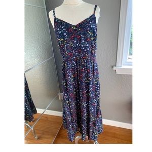 Floral long length dress